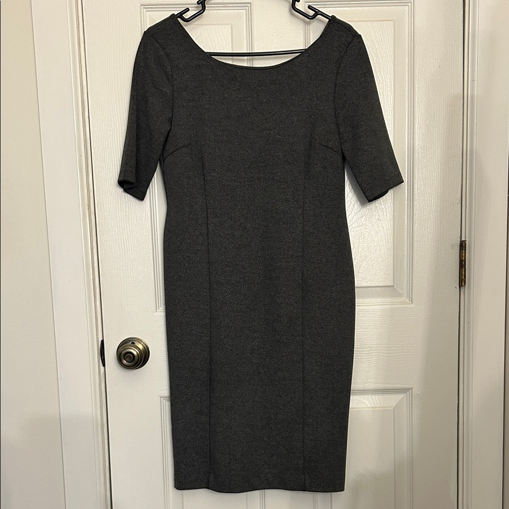 Banana Republic Elegant Gray Women's Dress